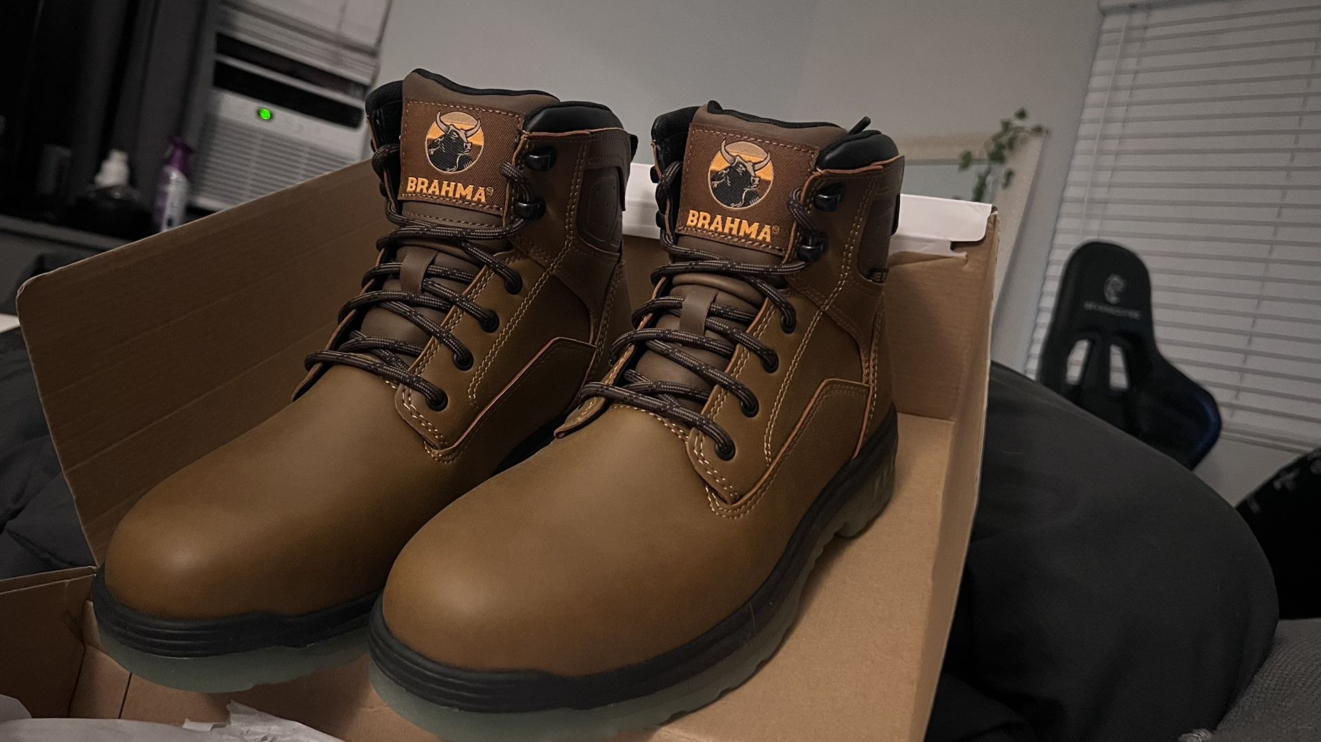 Brahma Men's Combustion Steel Toe Work Boots