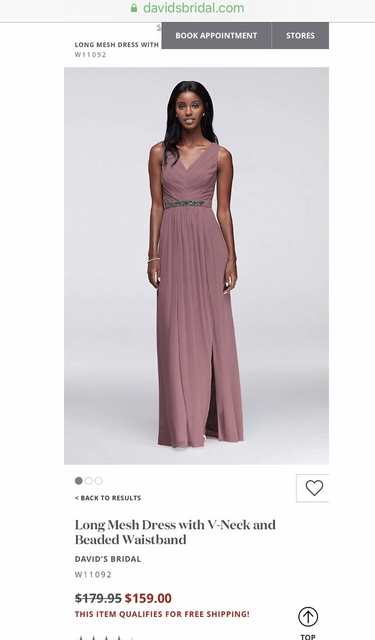 David's bridal w11092 sale