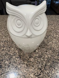 Lenox-Owl cookie jar