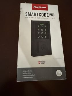 Electronic Deadbolt With Key Option