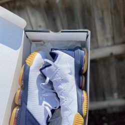 Nike Men's Lebron XVI Low USA Navy White Gold Gum