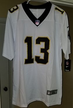 New Orleans Saints Mike Thomas white away men's Large