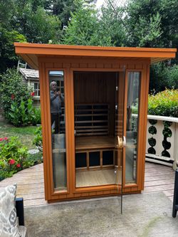Jacuzzi Sauna infrared OUTDOOR2