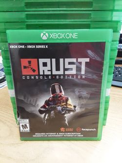 Rust Console Edition Microsoft XBOX One / Series X Video Game