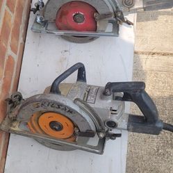 SKILSAW

Skilsaw Mode77 7-1/4 In. Worm Drive Saw  50$ For each