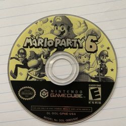Mario Party 6 (GameCube Nintendo) 