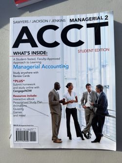 Managerial Accounting