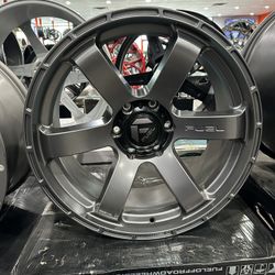 20x9 Fuel Rush 6x139 Bolt Pattern Chevy, Toyota,