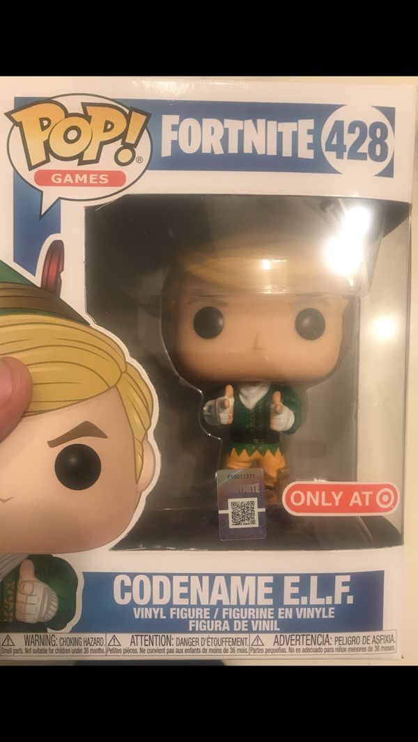 fortnite codename e l f funko pop target exclusive 50 - codename fortnite