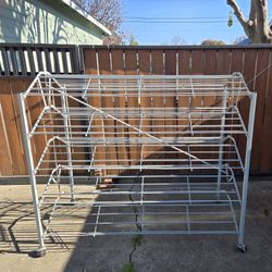 Metal Shoe Rack 