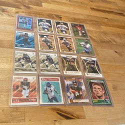 Offensive Nfl Football Lot (16) Cards (Rookies)
