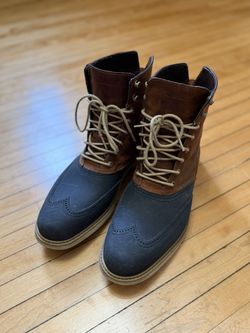 Timberland Stormbuck Waterproof Glazed TecTuff Leather Duck Boots Men’s Sz. 10