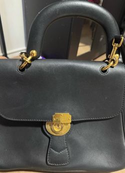 BURBERRY DK 88 top handle bag