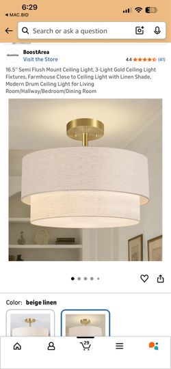 Semi Flush Mount Chandelier