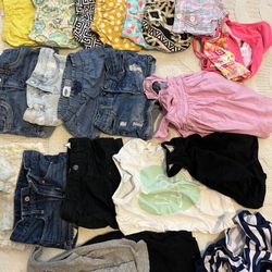 Girls Size 2T Assorted Shorts 