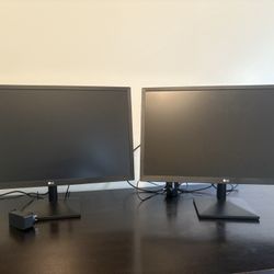 24” LG Monitors