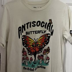 Antisocial Butterfly T Shirt 