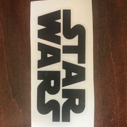 Star Wars Decal Sticker Wall Or Car