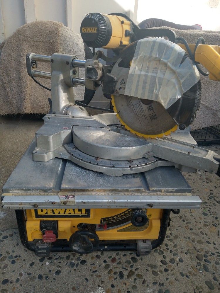 Miter And Table Saw