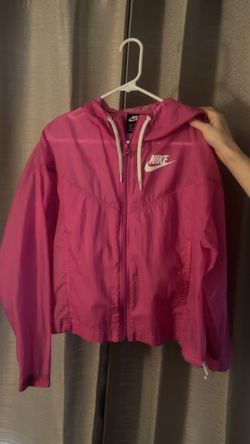 Hot Pink Nike Windbreaker (S/M)