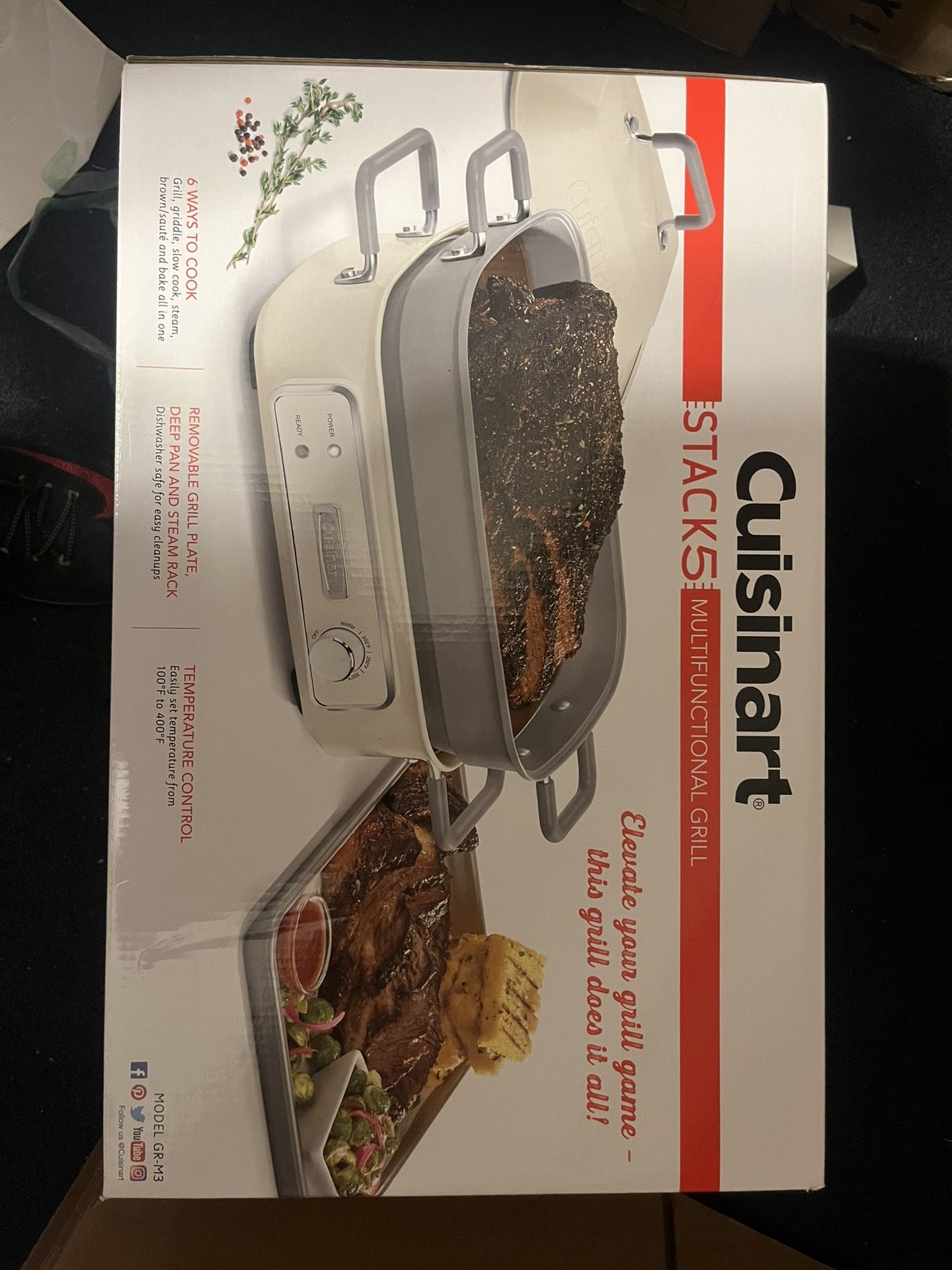 STACK5® Multifunctional Grill with Glass Lid