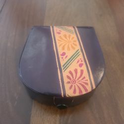 Vintage Leather Travel Case from India