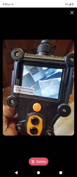 Industrial Borescope Inspection Camera with Display