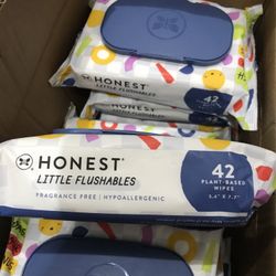 Toddler Flushable Wipes 