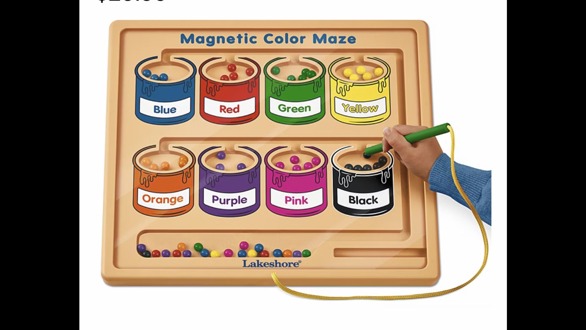 Learning Toy Game Magnetic Color Maze