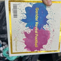 Gender Reveal Football