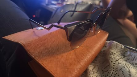 FENDI Tortoise Shell Acetate Iridia Cat Eye Sunglasses - FF0149/S