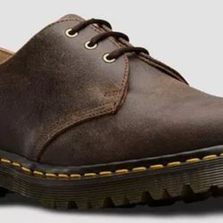 Dr. Martens 1461 Made In England Commander Oxford Leather Shoes Men 12