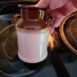 Decorative Glass Milk Jug