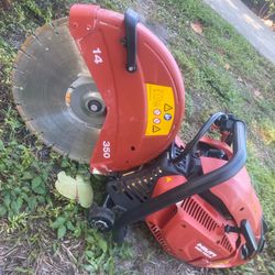 14 Inch Hilti Concrete Gas Saw