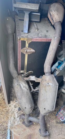 94-95 mustang Gt oem mid pipe will also fit 79-93 with a manual trans