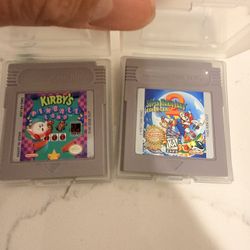 Game Boy Games $25 Each 