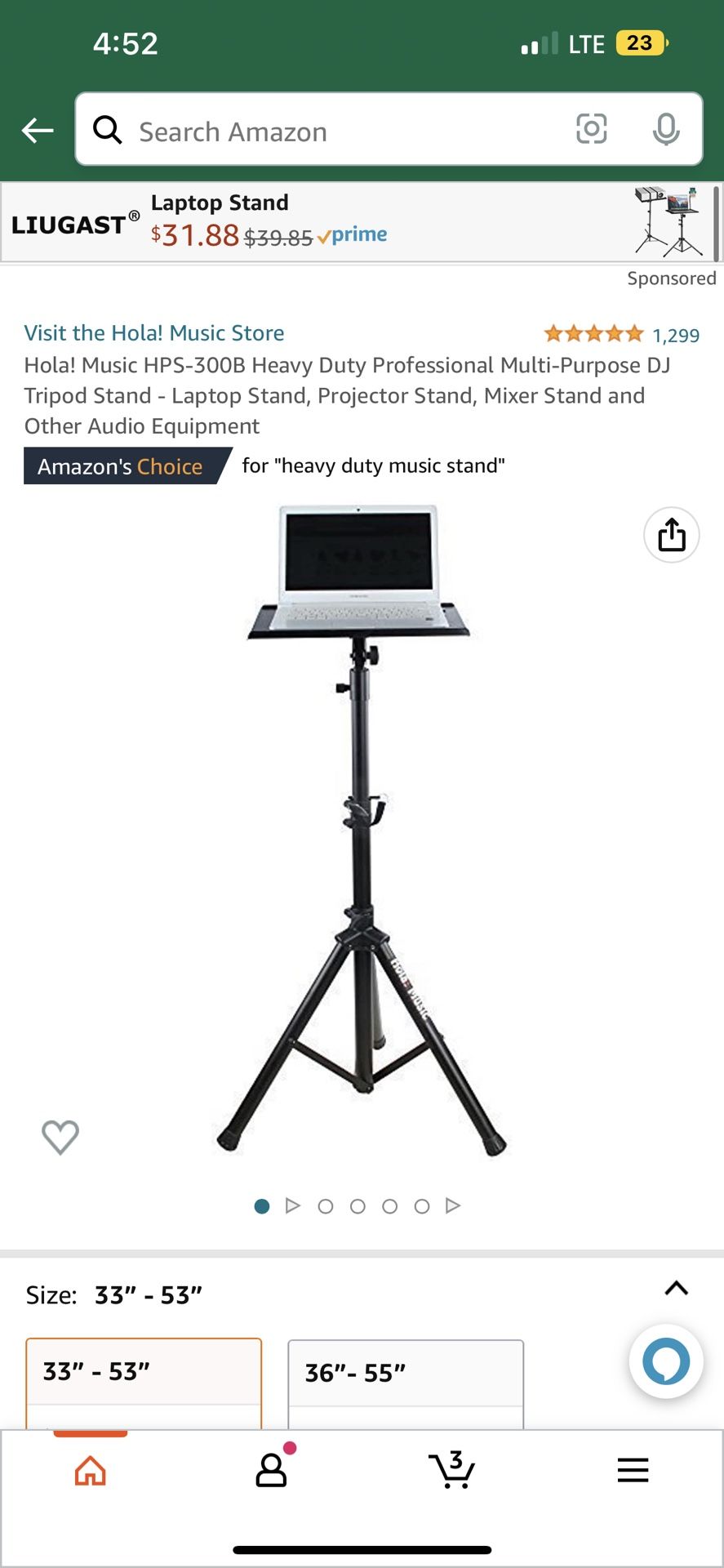Hola DJ Stand