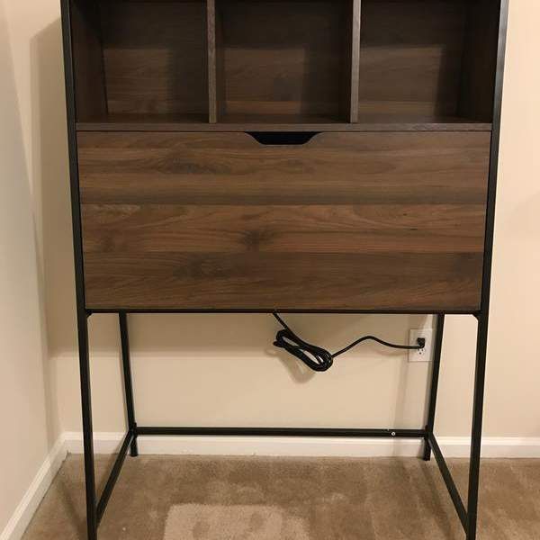 Loring Wood Secretary Desk with Hutch - Project 62â„¢