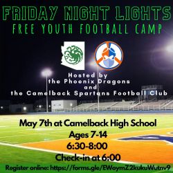 Free Football Camp This Friday 