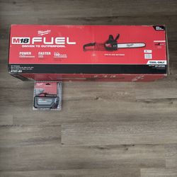 M18 FUEL 16 in. 18V Lithium-Ion Brushless Battery Chainsaw (With battery)