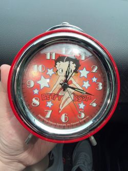 King Features Syndicate Fleischer Studios Inc Betty Boop Alarm Clock Used Pre O.