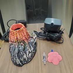Aquarium Decoration Volcano Bubbler