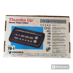 Thumbs Up Videonics TU-1 Home Video Editor S-video Pal 