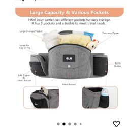 Hkai Baby Hip Carrier