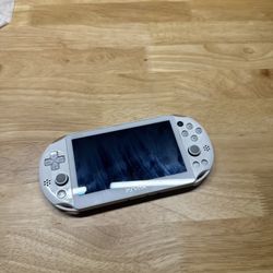 Crystal White PS Vita Modded 