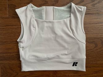 NWOT Forme Revive Bra Posture Correcting Sports Bra Ecru Size L $188 Retail Price