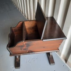 Antique bread box furniture - $55