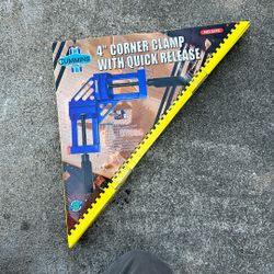 4 inch corner clamp with quick release, brand new