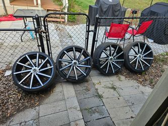 22 inch rims an tires