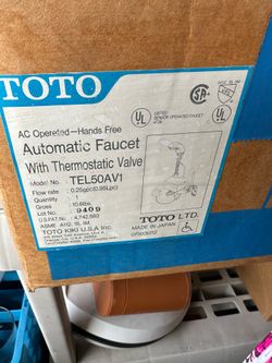 Toto automatic faucet